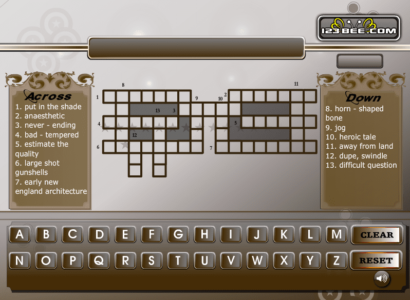 Crossword Game Play - 60 screenshot