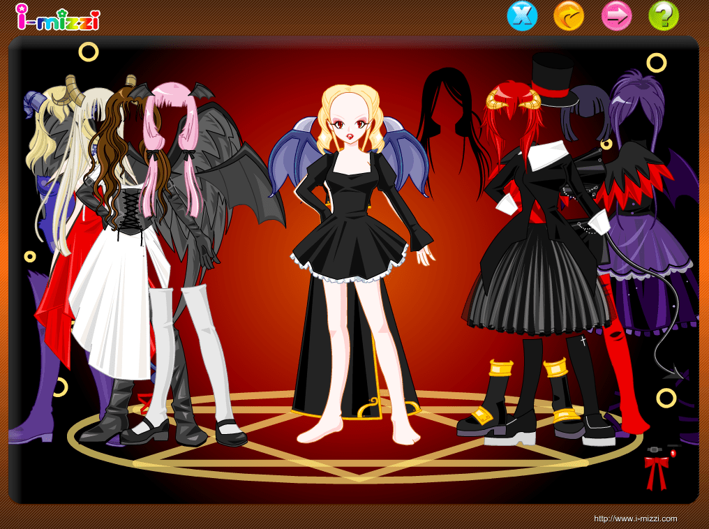 Devil Girl Dressup screenshot