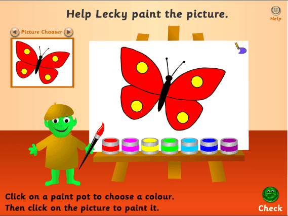Lecky's Picture Painting screenshot