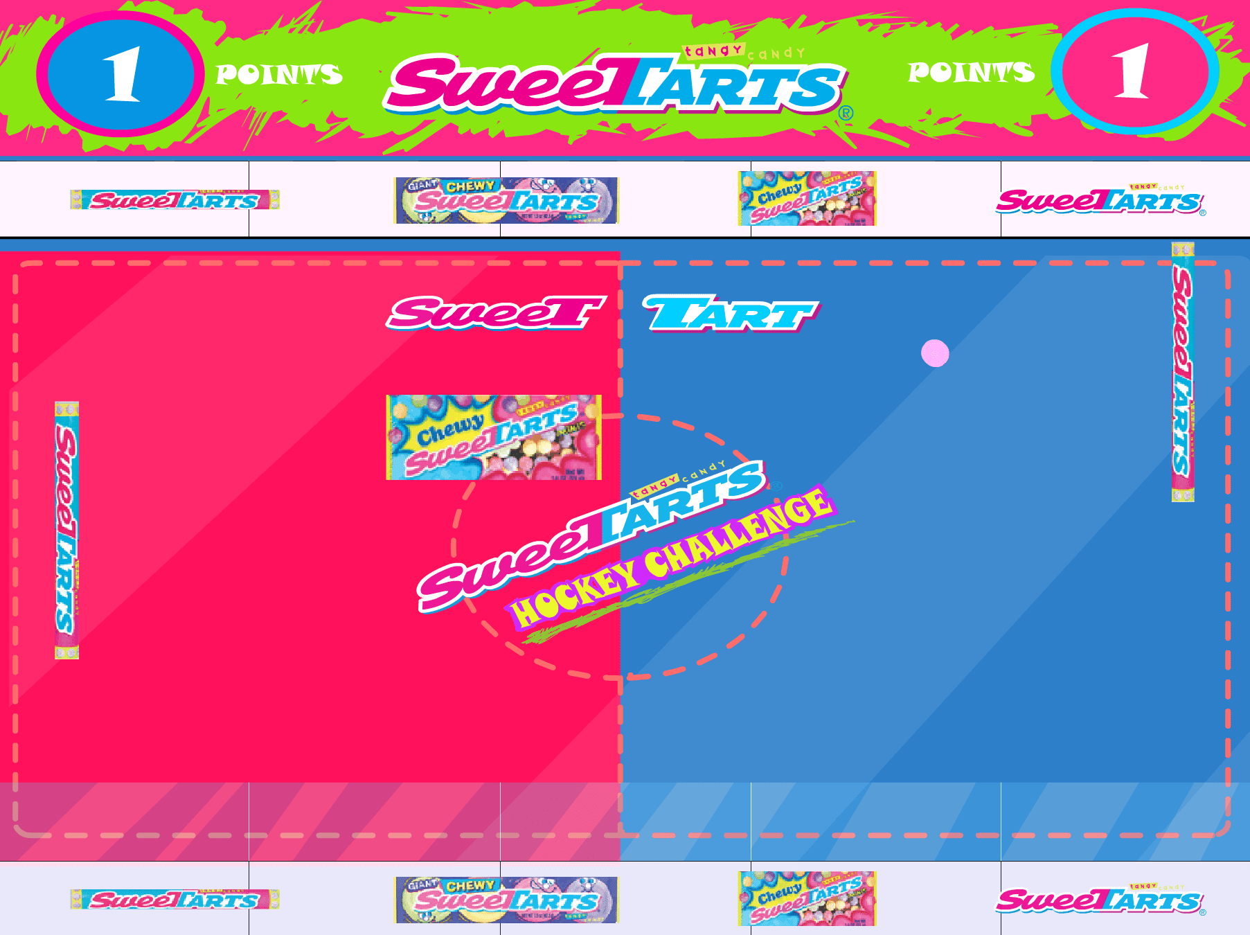 Sweet Tarts Hockey Challenge screenshot