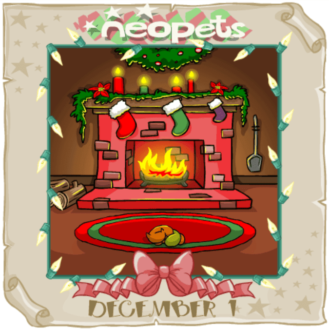 Neopets Advent Calendar 2003: Day 01 screenshot