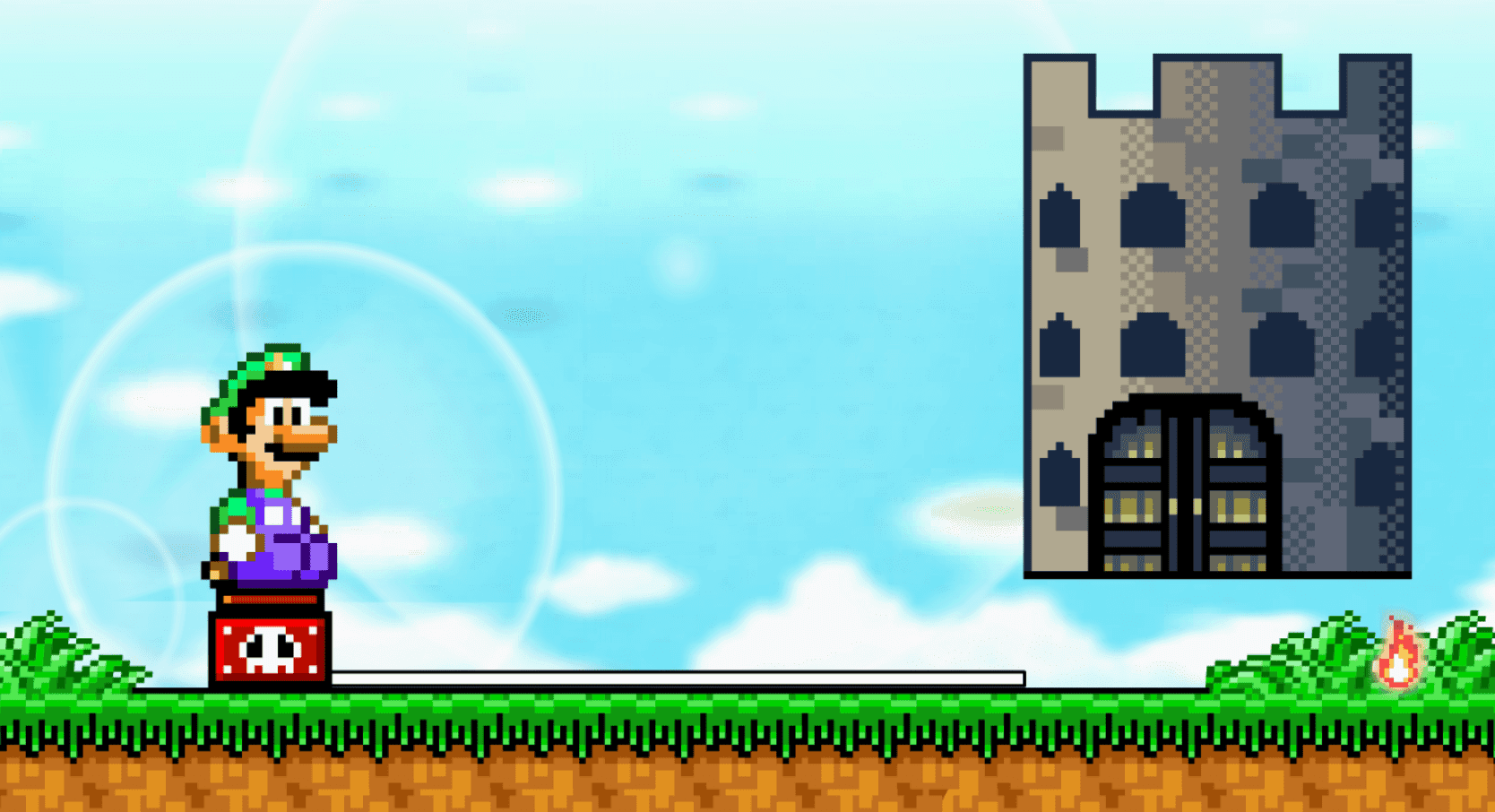 Luigi's Castle Calamity screenshot
