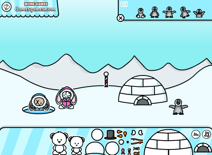 Make-a-Scene at the North Pole screenshot