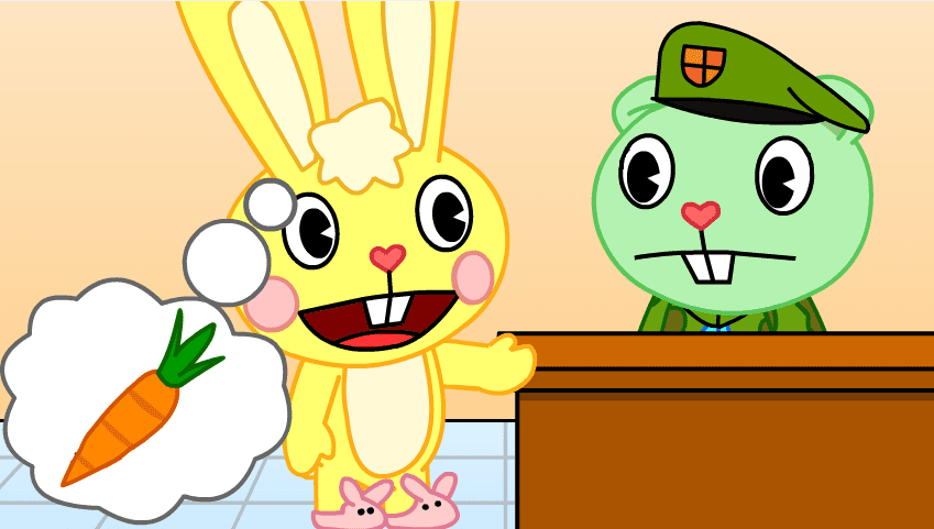 Happy Tree Friends Cuddles and Flippy 2 screenshot