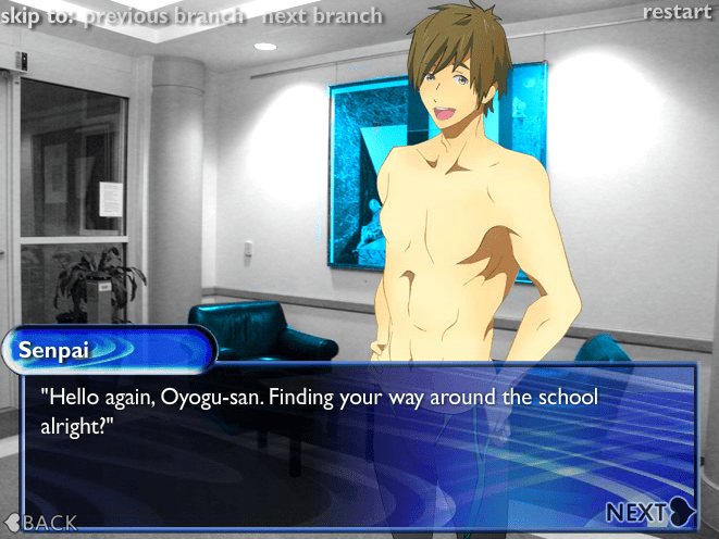 Swimming Anime Dating Sim screenshot