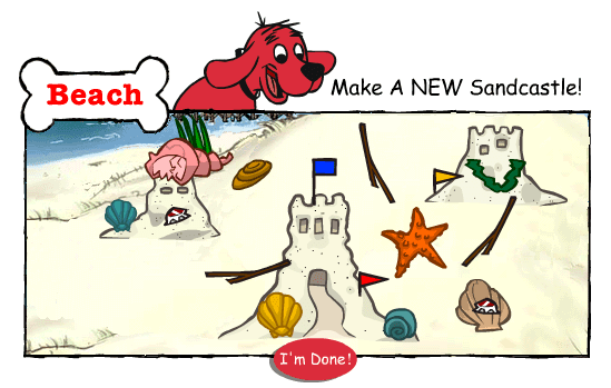Clifford Builds A Sandcastle screenshot
