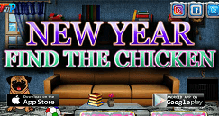 New Year Find The Chicken