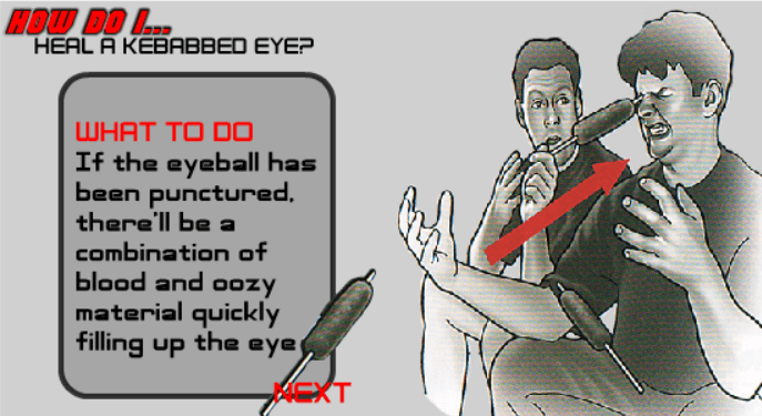 How Do I... Heal a Kebabbed Eye? screenshot