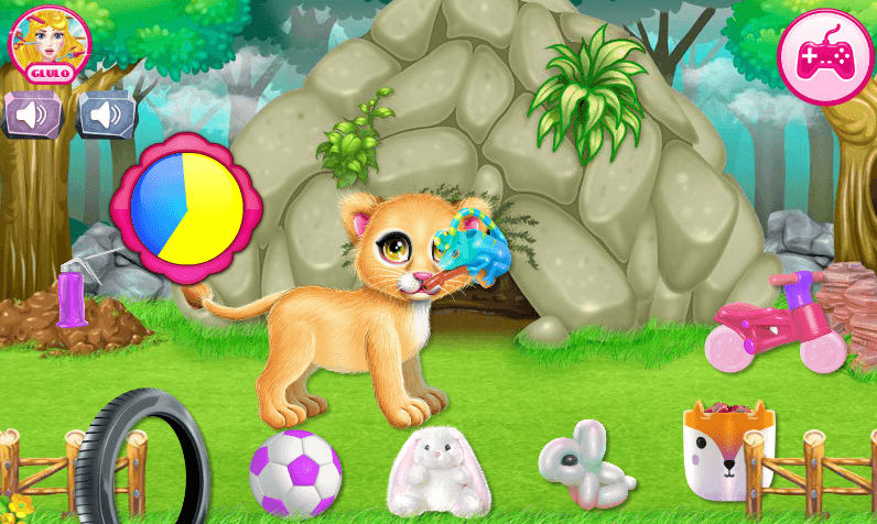 Baby Lion Caring screenshot