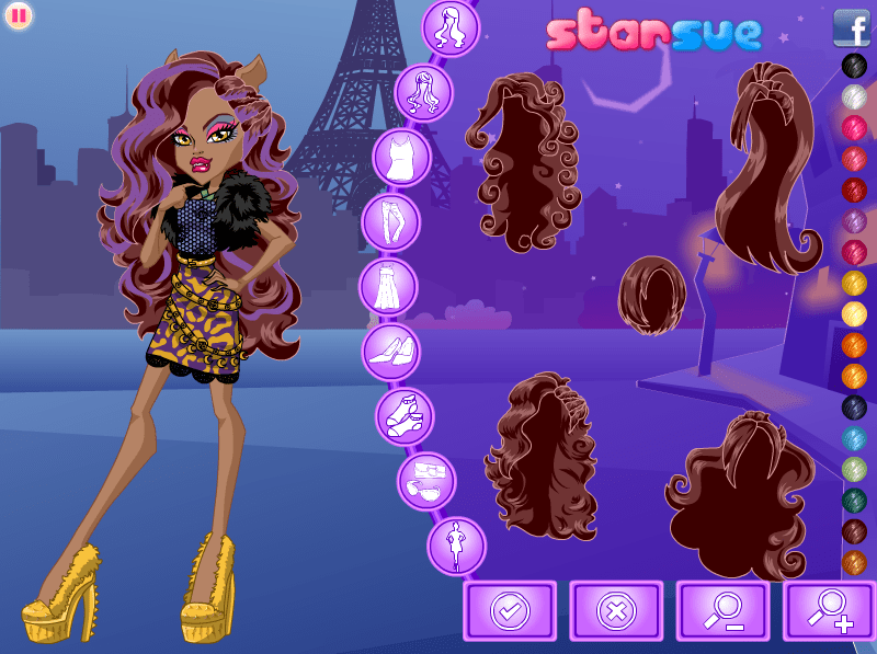 Clawdeen Wolf Scaris Style screenshot