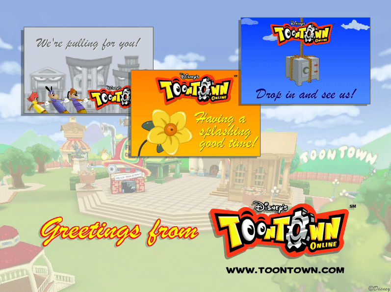 ToonTown Online Screensaver screenshot