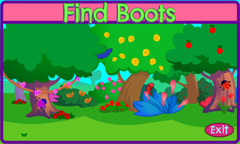 Dora the Explorer: Find Boots screenshot