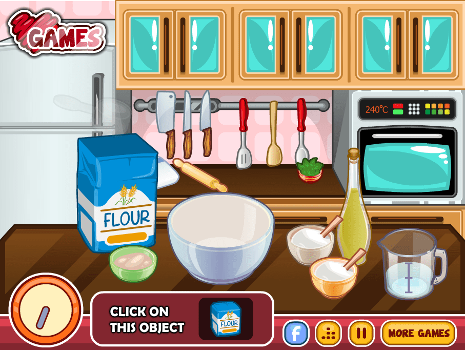 Chef Barbie Italian Pizza screenshot