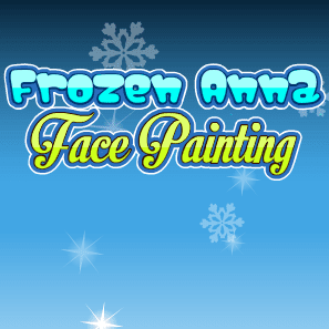 Frozen Anna Face Painting