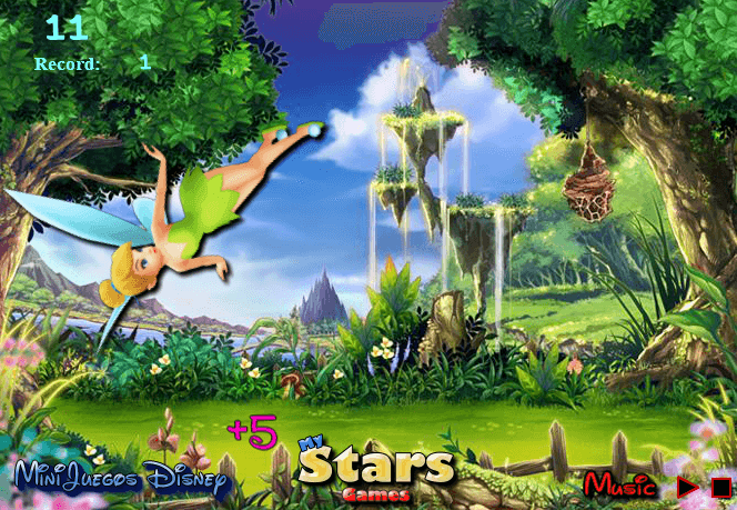 Tinkerbell Kick Up screenshot