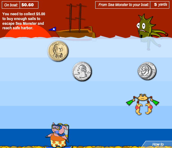 Dollar Dive screenshot