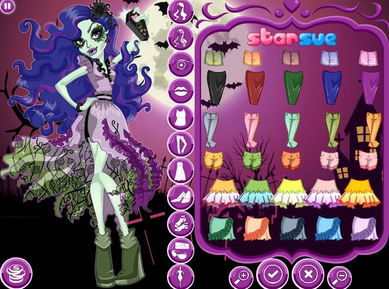 Monster High: Amanita Nightshade Dress Up screenshot