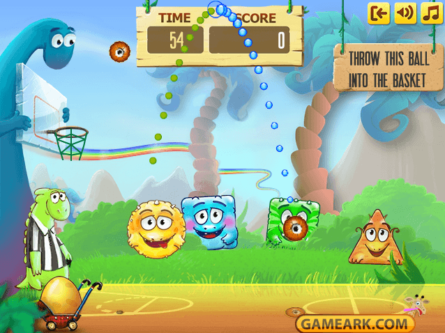 Dino Basketball screenshot