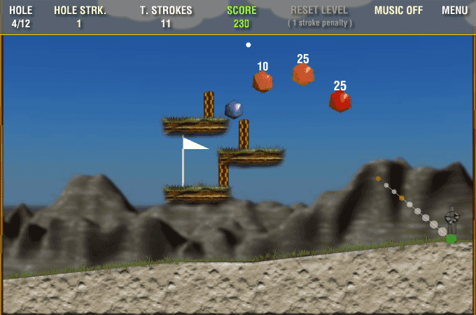Gem Golf screenshot