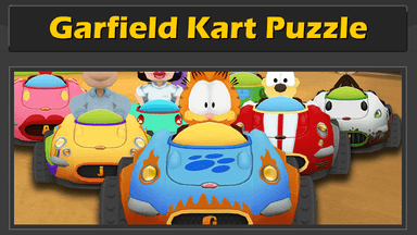 Garfield Kart Puzzle