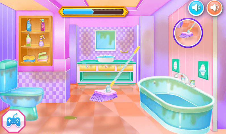 Highschool Girls House Cleaning screenshot