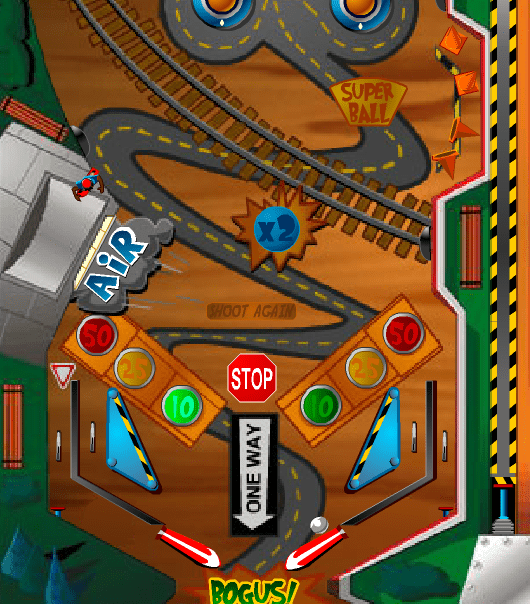 Supernating Superdudes: Xtreme Pinball screenshot