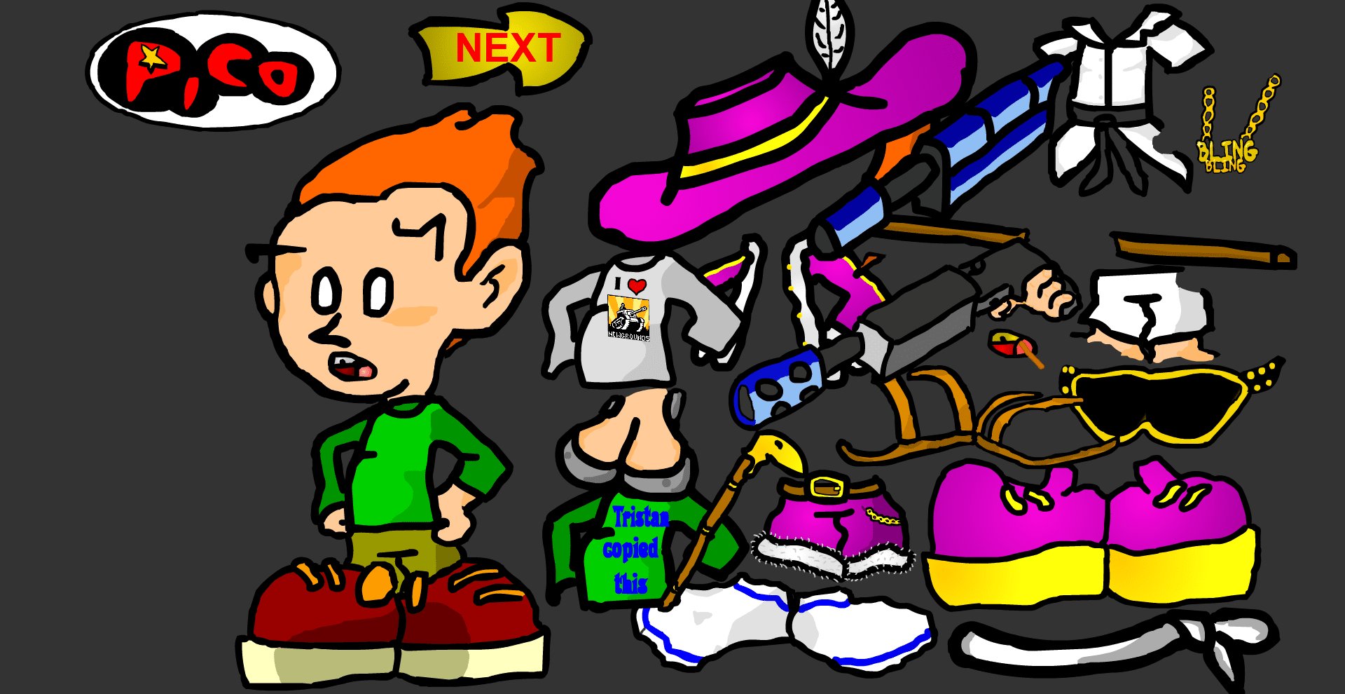 Pico Dressup Tribute screenshot