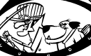 Cartoon Network Coloring: Wacky Races