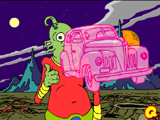 Gum Chewing Alien screenshot