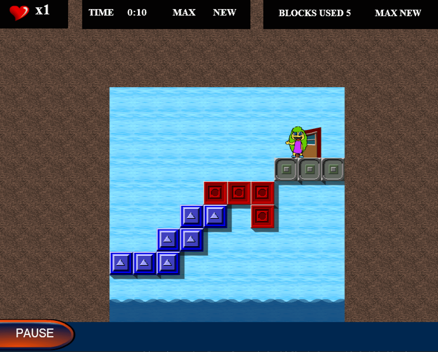 Lemtris screenshot