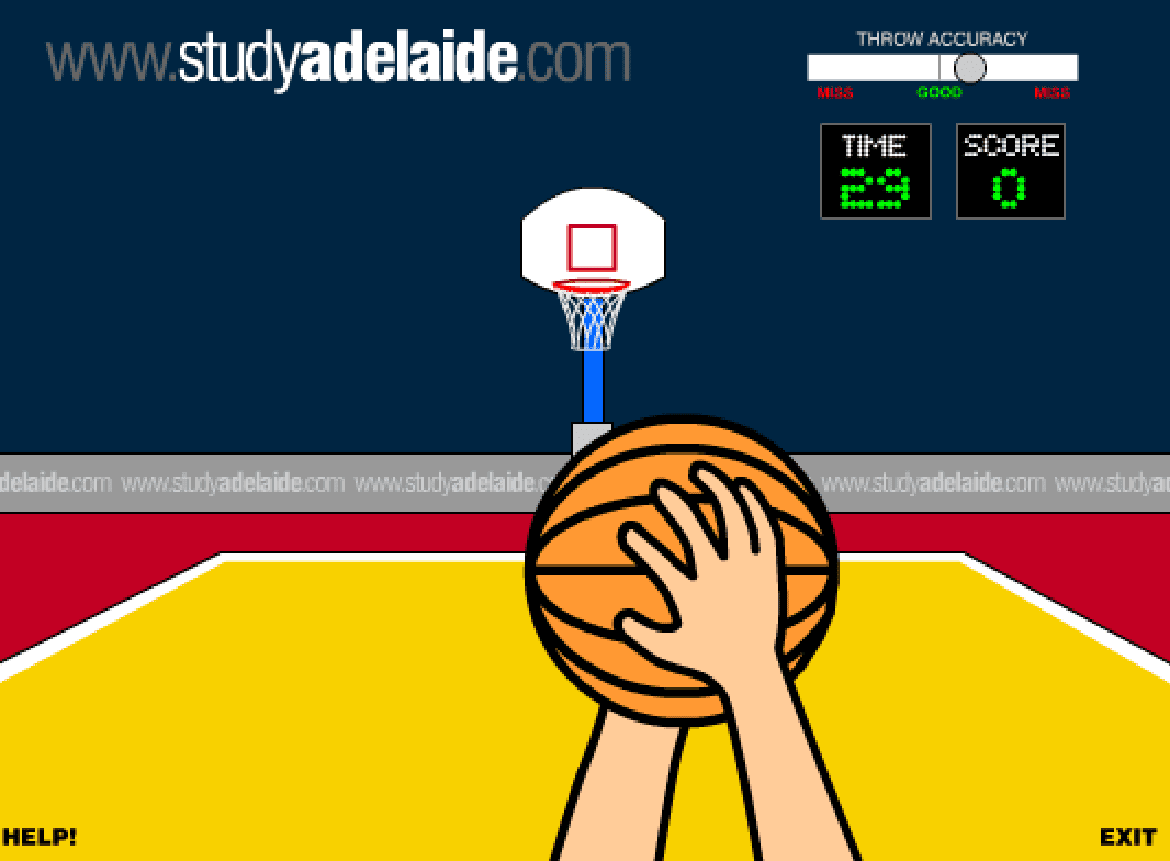 Study Adelaide's Basketball Challenge screenshot