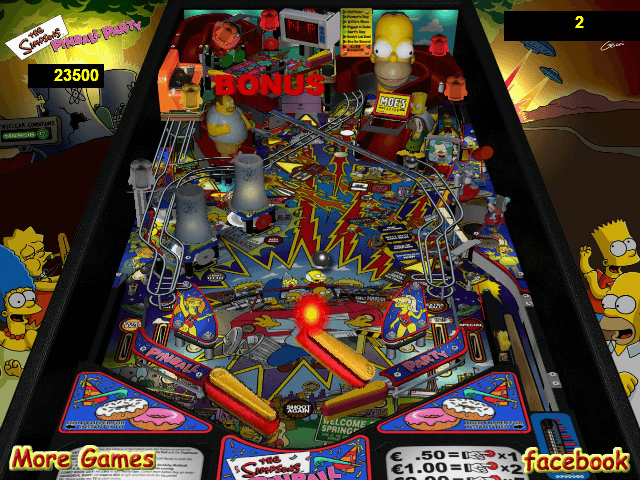 SL Simpsons Pinball screenshot