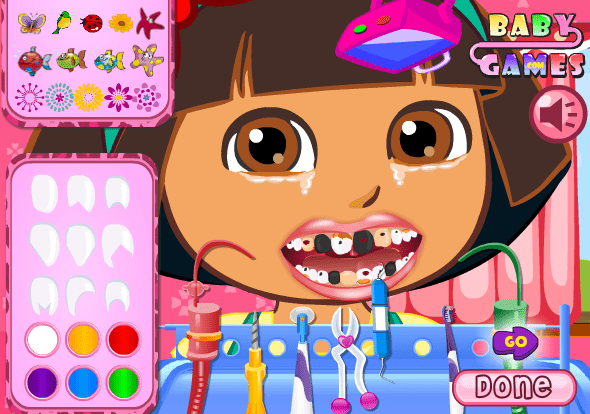 Dora Dentist screenshot