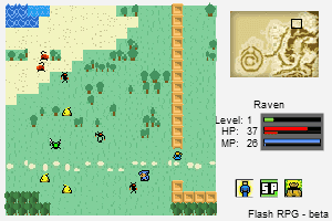 Flash RPG - beta screenshot