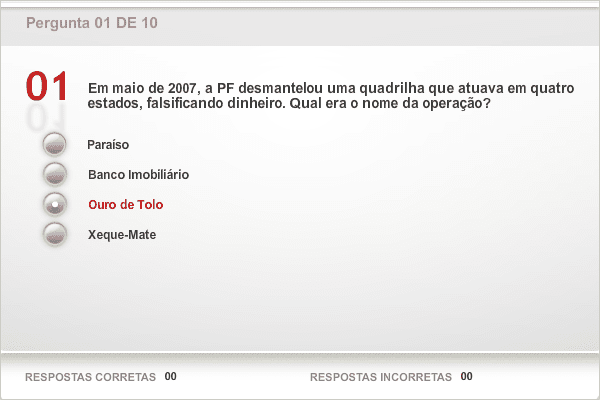 Quiz G1: Operações da PF screenshot