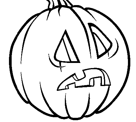 Jack O'Lantern Coloring