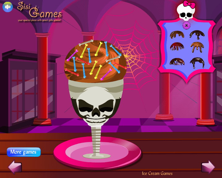 Monster High Ice Cream screenshot