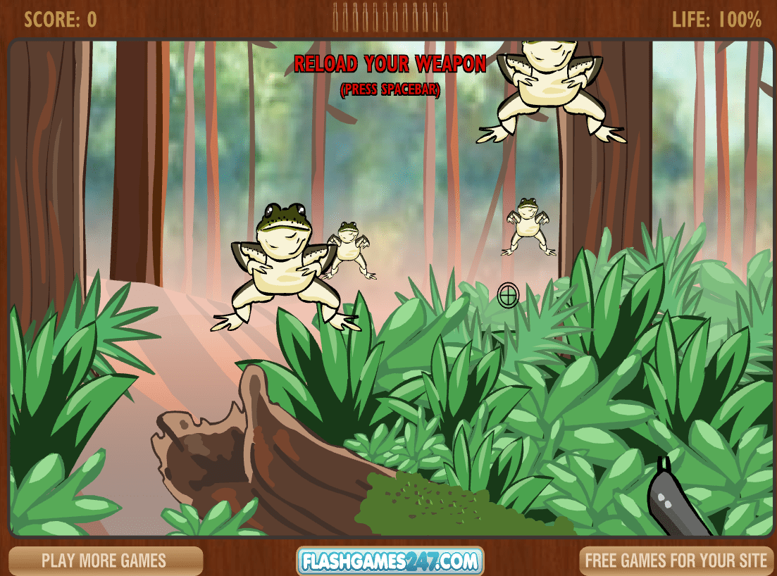 Kamikaze Frogs screenshot