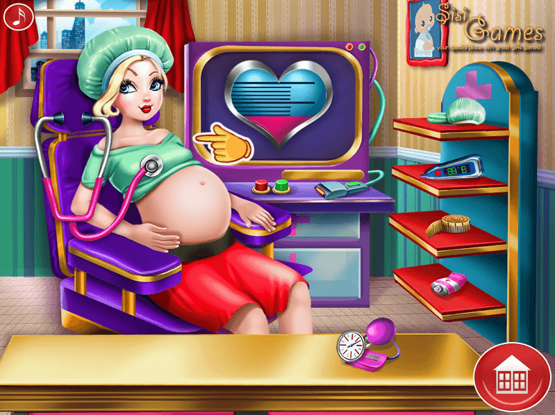 Apple White Pregnant Check-Up screenshot