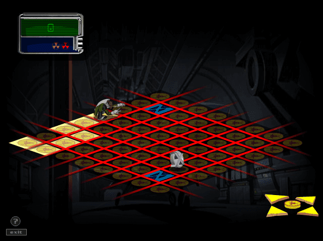 The X-Men Evolution Challenge: Gridsweeper - Toad screenshot