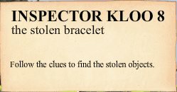 Inspector Kloo 8: The Stolen Bracelet