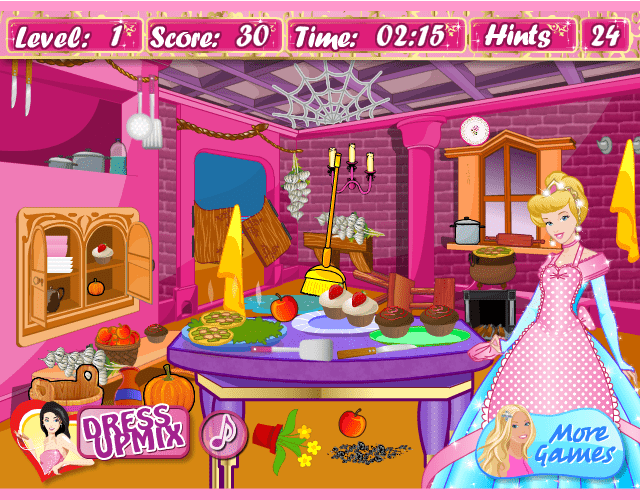 Cinderella Princess CleanUp screenshot