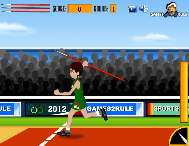 Olympic Javelin Throw screenshot