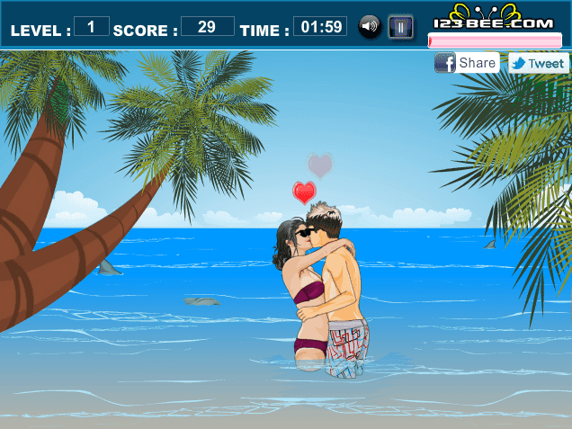 Kissing Selena screenshot