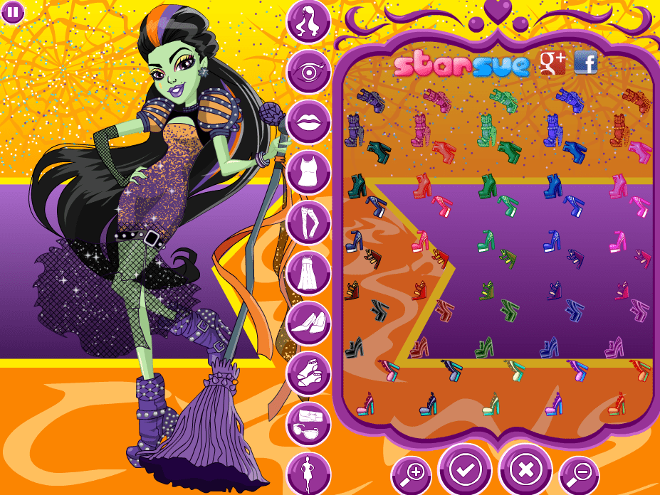 Monster High: Casta Fierce Dress Up screenshot