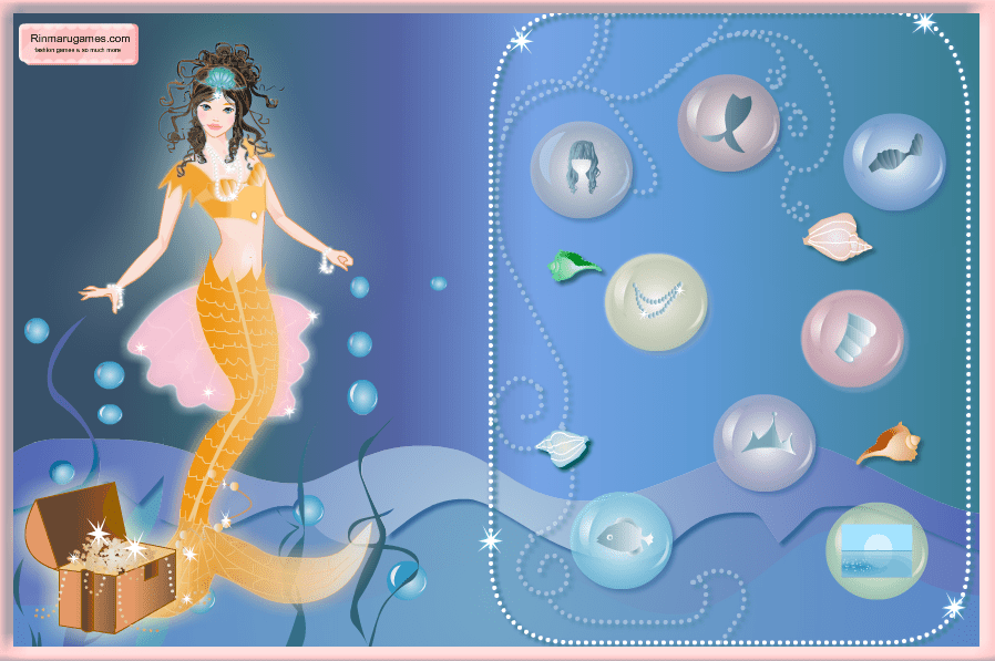Mermaid Dress Up Game screenshot