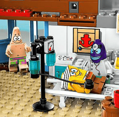 LEGO SpongeBob: The Emergency Room Set Animation