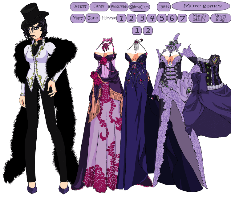 Mary and Jane Dress Up screenshot