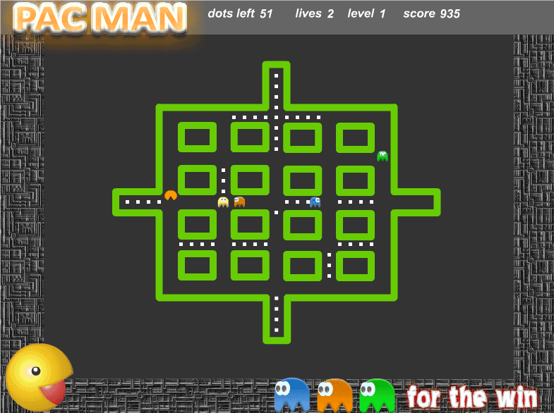 Pac Man for the Win screenshot