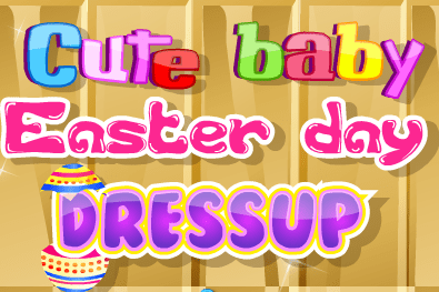 Cute Baby Easter Day Dressup